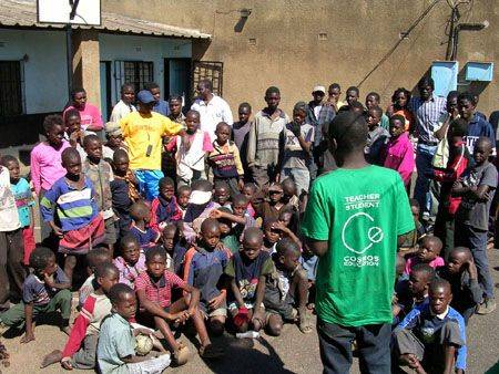 Inspiring Africa's Future at a Youth Centre